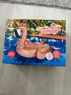 Opblaasbed Flamingo XXL, Ophalen of Verzenden, Zo goed als nieuw