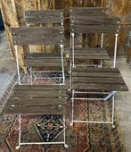 Franse bistrostoelen, tuinstoelen inklapbaar, Antiek en Kunst, Ophalen