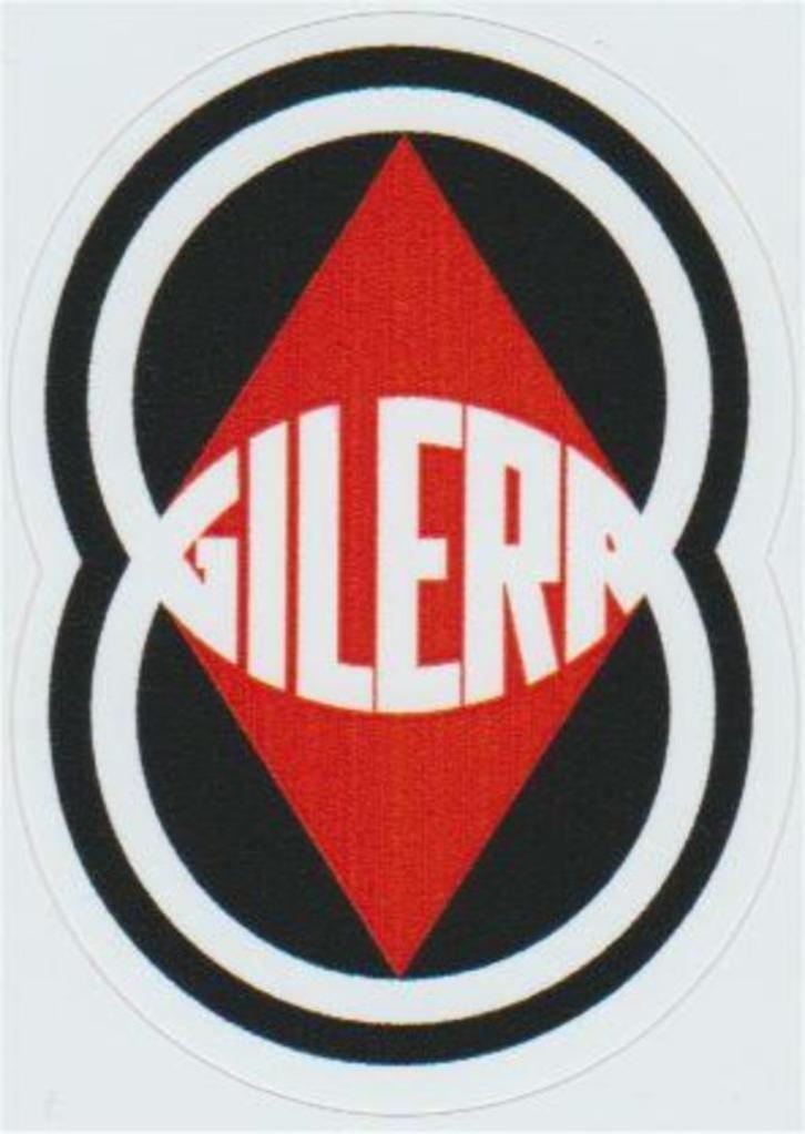 Gilera sticker #1, Motoren, Accessoires | Stickers, Ophalen of Verzenden