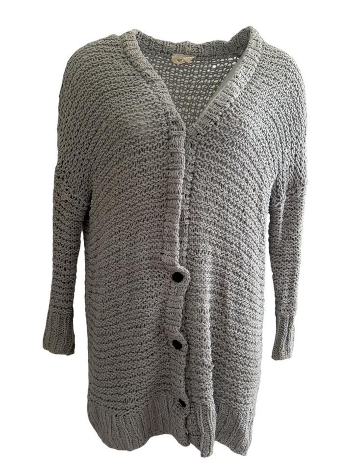 American Vintage vest S, Kleding | Dames, Truien en Vesten, Zo goed als nieuw, Maat 38/40 (M), Grijs, Ophalen of Verzenden