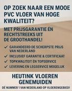 PVC Vloer - Topkwaliteit uit Genemuiden!, Ophalen, 75 m² of meer, Modern PVC vloer visgraat xl kleur Toplaag, Overige typen