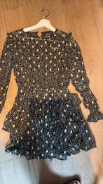 Retour kerst feest jurk maat 158 goud zwart., Ophalen of Verzenden, Zo goed als nieuw, Meisje, Jurk of Rok