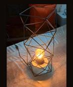Moderne tafel lamp op zware voet, Huis en Inrichting, Lampen | Tafellampen, Modern, Zo goed als nieuw, Ophalen
