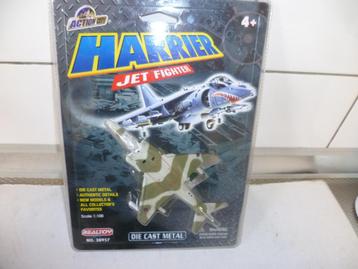 Real Toy 38957 Harrier Jetfighter metalen vliegtuig 1:100 beschikbaar voor biedingen