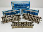 Märklin: 5147 M-Rails set van 3x  gebogen schakelrails, Hobby en Vrije tijd, Modeltreinen | H0, Ophalen, Wisselstroom, Gebruikt