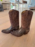 Lederen Cowboylaarzen Maat 41, Ophalen of Verzenden, Gedragen, Bruin, Lage of Enkellaarzen