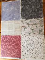 Prachtige set scrapvellen van  Magnolia ink, Hobby en Vrije tijd, Ophalen of Verzenden, Nieuw, Papier of Karton