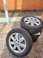 winterbanden met velgen renault espace IV, Auto-onderdelen, Ophalen, Gebruikt, Banden en Velgen, 17 inch