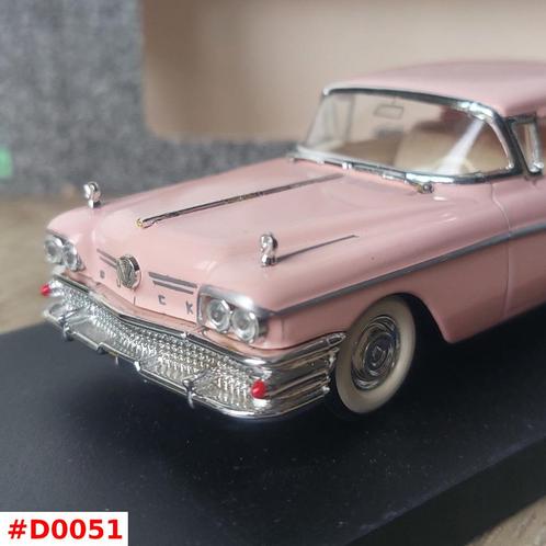 Buick Roadmaster 2-doors 1958 American oldtimer Vitesse 1:43, Hobby en Vrije tijd, Modelauto's | 1:43, Nieuw, Auto, Overige merken