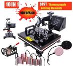 10 in 1 hittepers - transferpers - sublimatie printer, Hobby en Vrije tijd, Kledingapplicaties en Hotfix, Niet ingevuld, Niet ingevuld