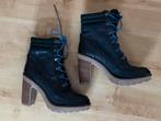 Nieuwe leren laarzen met hak Björn Bjorg maat 38, Hoge laarzen, Björn Borg, Blauw, Nieuw