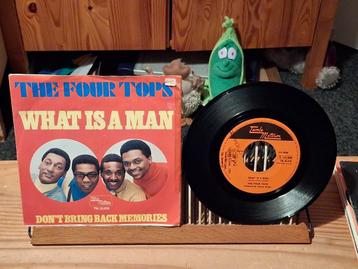 The Four Tops-What is a man(774) 3,50 euro vaste prijs beschikbaar voor biedingen