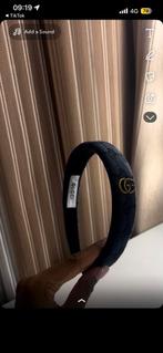 Gucci Haarband Nieuw | Beige / DonkerBlauw, Ophalen of Verzenden, Nieuw, Pruik of Haarverlenging