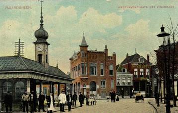 Vlaardingen - Westhavenplaats met Vischbank - gelopen beschikbaar voor biedingen