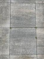 Terras tegels beton 60x60 grijs, Beton, Gebruikt, Ophalen, Terrastegels