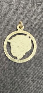 14 karaat gouden hangertje, Ophalen of Verzenden, Zo goed als nieuw, Goud