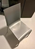 Design eettafel stoelen, Modern design, Ophalen of Verzenden, Zo goed als nieuw, Grijs