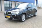 BMW X3 20D Xdrive Aut8 2017 Zwart, Auto's, Automaat, 1995 cc, 193 €/maand, Leder en Stof