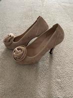 MASCARO Pumps Maat 35 - Beige Suède, Ophalen of Verzenden, Gedragen, Beige, Pumps