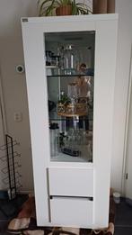 Zeer mooie Italiaanse vitrinekast met glazen deur, Huis en Inrichting, Kasten | Vitrinekasten, Ophalen, Met deur(en), 50 tot 100 cm