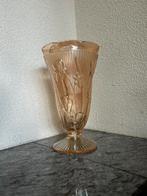 Vintage Jeanette Marigold Carnival Glass vaas, Ophalen of Verzenden