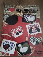 leisure arts, im Whit country, Ophalen of Verzenden, Zo goed als nieuw, Handborduren, Patroon