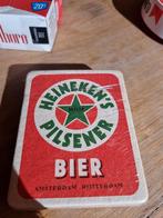 Vintage Heineken Pilsener onderzetters uit de jaren 50, Verzamelen, Speelkaarten, Jokers en Kwartetten, Ophalen of Verzenden, Zo goed als nieuw