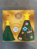 Nieuw in verpakking: vilten kerstboom met hangers en piek, Ophalen of Verzenden, Nieuw