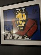 Herman brood zeefdruk ik, Antiek en Kunst, Ophalen