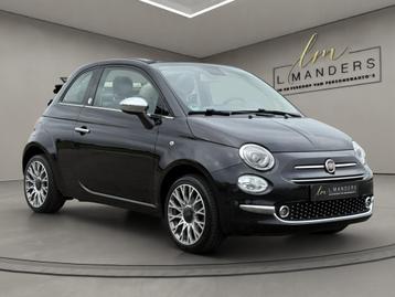Fiat 500C 1.2 Mirror 2019 ZWART | Cabriolet | Climate Contro beschikbaar voor biedingen