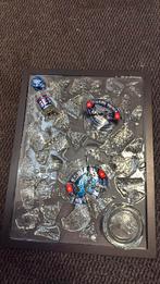 Epoxy art vodka fles, Huis en Inrichting, Woonaccessoires | Onderzetters, Ophalen of Verzenden, Nieuw, Glas of Kopje