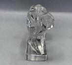 Baccarat Crystal Art Deco-sculptuur Kristal tijger Chevalier, Antiek en Kunst, Ophalen of Verzenden