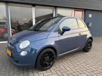 ✅ Fiat 500 0.9 Twinair 2012 Blauw App.Carplay Leer, Auto's, Fiat, Voorwielaandrijving, 86 pk, Leder en Stof, 905 kg