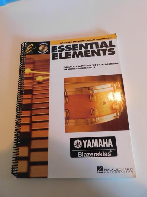 Percussion Essential elements 9043116564 Hal Leonard, Muziek en Instrumenten, Bladmuziek, Gebruikt, Les of Cursus, Drums of Percussie