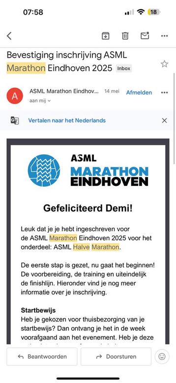 Halve marathon eindhoven 2025 beschikbaar voor biedingen