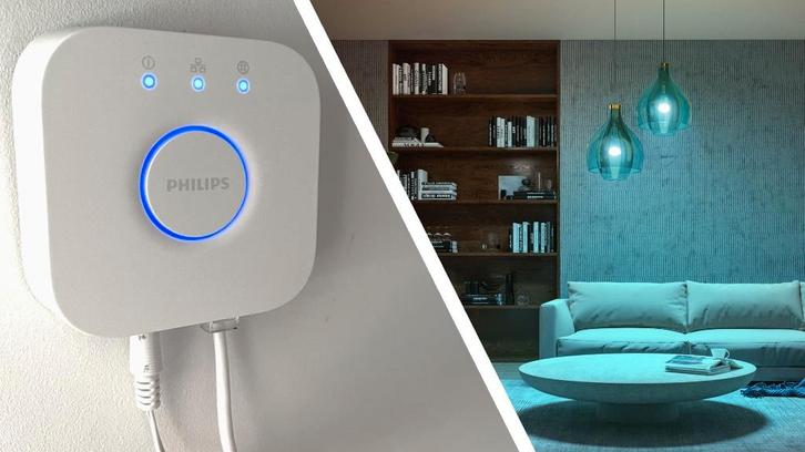 Philips Hue Bridge 2026 model nieuw 59,95 Nu 24,95, Huis en Inrichting, Lampen | Losse lampen, Nieuw, Led-lamp, Minder dan 30 watt