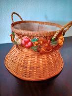 2 mandjes, Huis en Inrichting, Ophalen of Verzenden, Gebruikt, Rechthoekig, Riet