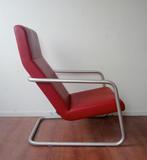 Mooie buisframe design relax fauteuil, Huis en Inrichting, Fauteuils, Ophalen, Zo goed als nieuw, 75 tot 100 cm, 50 tot 75 cm