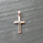 Zilveren kruisje kettinghanger nieuw, Sieraden, Tassen en Uiterlijk, Kettinghangers, Ophalen of Verzenden, Zo goed als nieuw, Kruis of Symbool