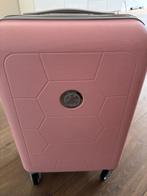 Z.g.a.n. SUITSUIT roze koffer handbagage , 2 x gebruikt, Sieraden, Tassen en Uiterlijk, Koffers, 50 tot 60 cm, Hard kunststof