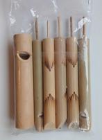 Bamboe Fluiten 6 stuks, Ophalen of Verzenden, Zo goed als nieuw, Overige soorten