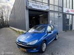 Peugeot 206 1.6-16V Gentry Automaat! Airco! APK! NAP Logisch, Auto's, Stof, Beige, 4 cilinders, Bedrijf
