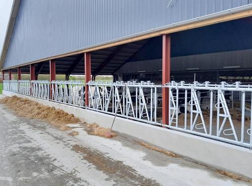Voerhek; zelfsluitend, veiligheids, diagonaal, voerbuis, Dieren en Toebehoren, Stalling en Weidegang