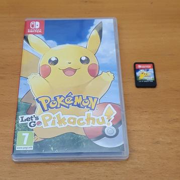 OPRUIMEN | SWITCH | Pokemon let's go Pikachu beschikbaar voor biedingen