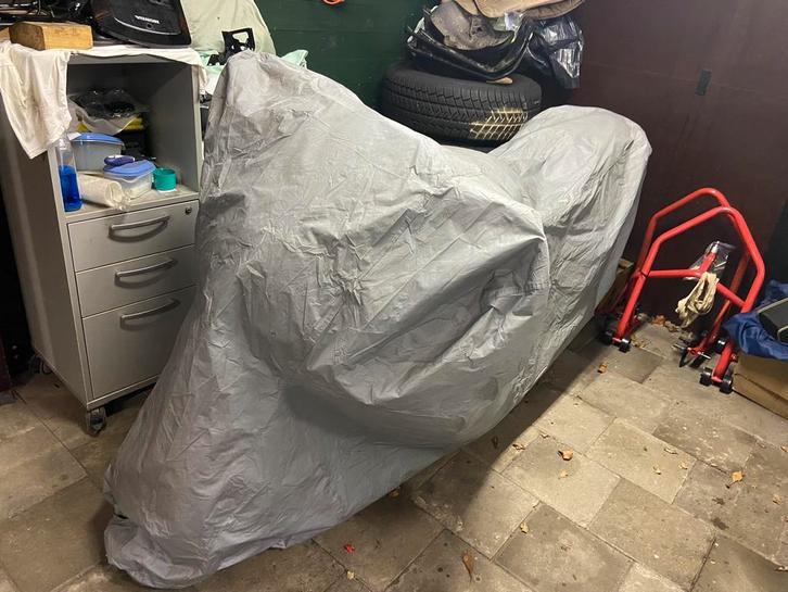 Mooie stevige grijze motorhoes, Motoren, Accessoires | Overige, Ophalen of Verzenden