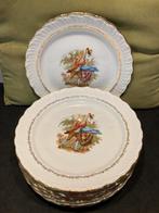 Frans dinerbord Amandinoise Griserie (060126), Gebruikt, Ophalen of Verzenden, Bord(en), Overige stijlen