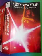 VHS - Deep Purple - California Jam - April 6th 1974 UK, Alle leeftijden, Verzenden, Zo goed als nieuw, Overige genres