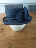 Mooi donker marine blauwe Hoed, 55 cm (S, 6⅞ inch) of minder, Hoed, Ophalen of Verzenden, Zo goed als nieuw