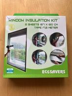 EcoSavers Window Insulation Kit / Raamisolatie, Doe-het-zelf en Verbouw, Minder dan 4 cm, Overige materialen, Nieuw, Ophalen of Verzenden