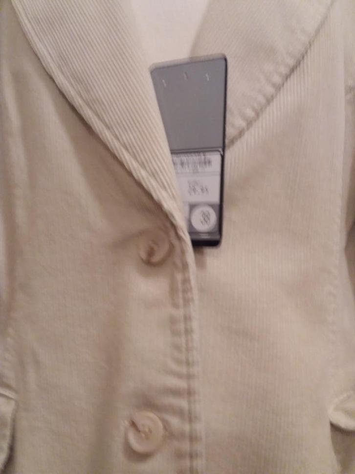 Colbert Jas 38 Creme Wit Nieuw C&A ( Jool ), Kleding | Dames, Jasjes, Kostuums en Pakken, Nieuw, Jasje, Maat 38/40 (M), Verzenden